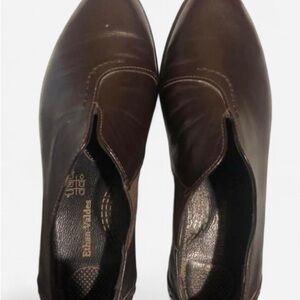 ETHAN VALDES: Dark Brown Leather Shoes